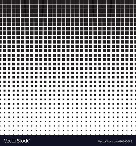 Squares Halftone Pattern Royalty Free Vector Image