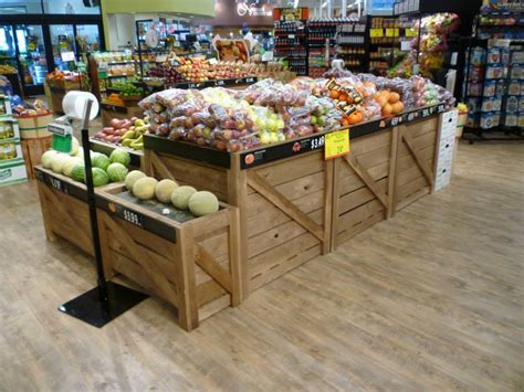 Grocery Store Produce Displays Fruit And Vegetable Display Stands Rw