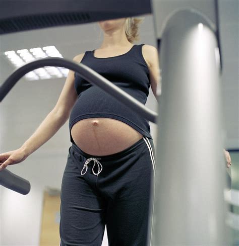 Pregnant Woman Exercising Photograph By Cecilia Magillscience Photo