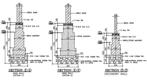 General Toilet Foundation Details Are Given In This 2d Autocad Dwg