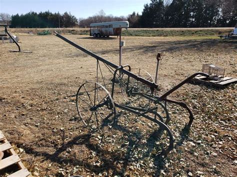 Antique Cultivator Adam Marshall Land And Auction Llc
