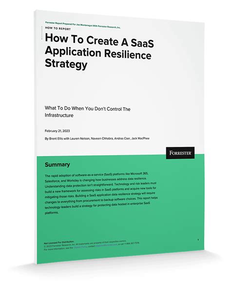 How To Create A Saas Application Resilience Strategy