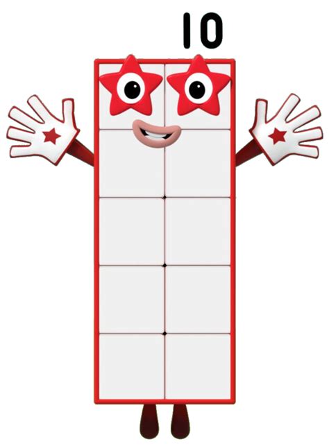 Ten Or 10 Is A Numberblock That Is Made Up Of 10 Blocks She Debuts