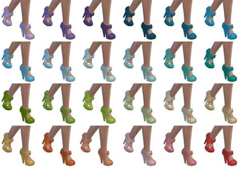 Simsworkshop Bow Shoes By Deelitefulsimmer Sims 4 Downloads Sims 4
