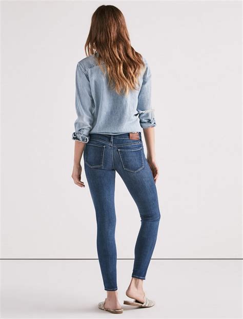 Stella Low Rise Skinny Jean In Sandy Oaks Lucky Brand