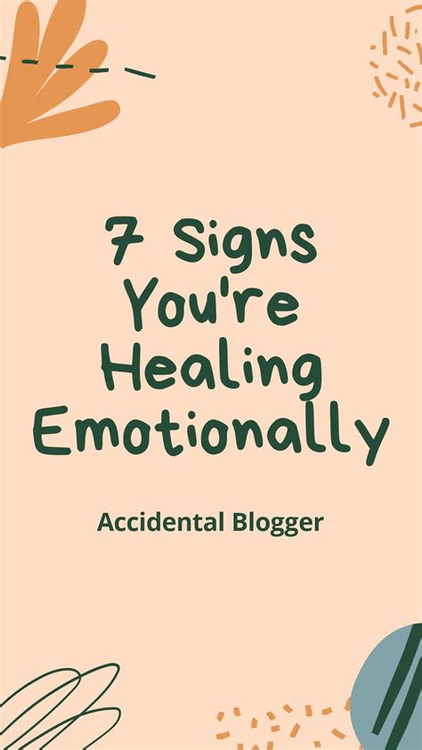 7 Signs Which Tells You Are Healing Artofit