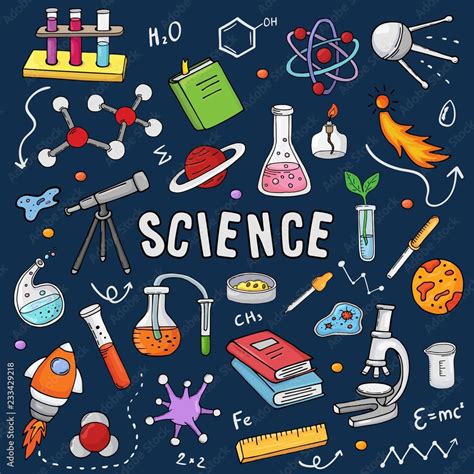 Chemistry Vector Chemical Science Or Pharmacy Research In School