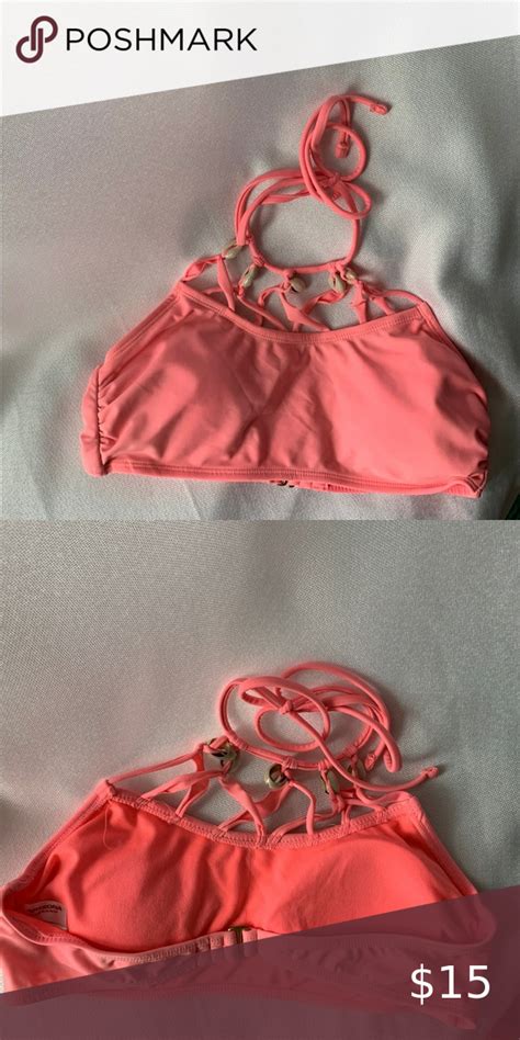 Coral Bathing Suit Top Bathing Suit Top Coral Bathing Suit Top