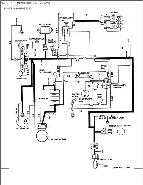 Ford 2000 Tractor Ignition Switch Wiring Diagram Wiring Diagram