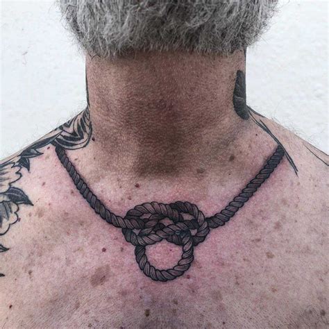Chain Tattoo Around Neck Design Talk