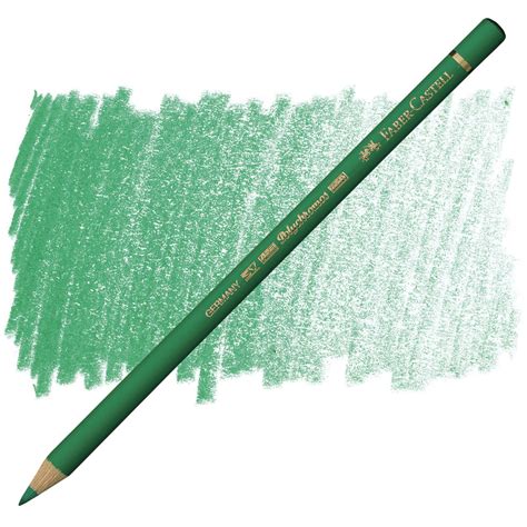 Faber Castell Polychromos Pencil Emerald Green Blick Art Materials