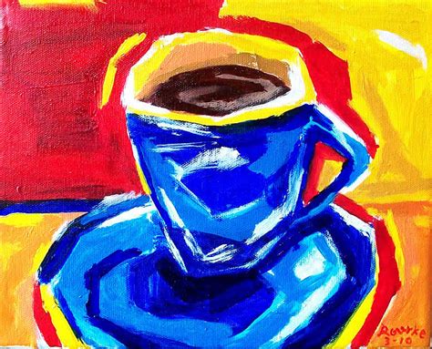 I am using nancy to implement a rest api. Blue Coffee Painting by Nancy Rourke