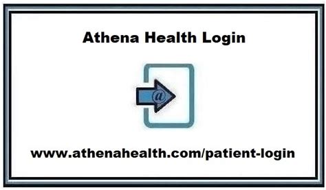 Athena Health Login Athenahealth Patient Portal Login ️
