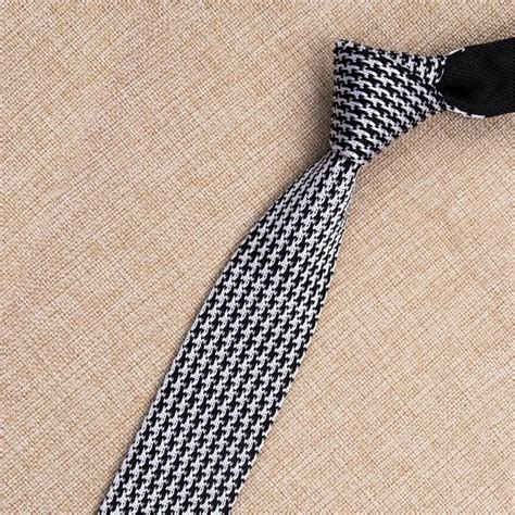 E 342 Hi Tie Fashion Skinny Knitted Ties For Men 6cm Vintage Slim Ties