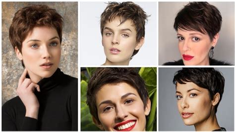 Tempting Edgy Short Pixie Haircuts For Women Very Short