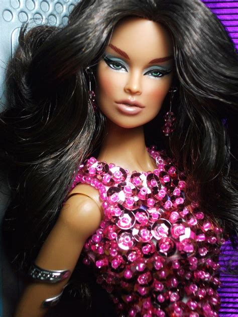 Bright Pink Vanessa Beautiful Barbie Dolls Fashion Dolls Black Barbie