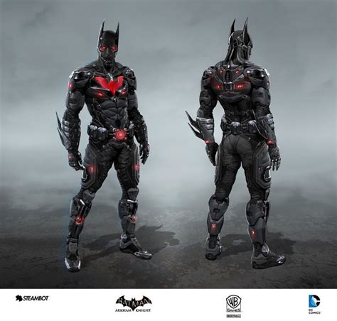 Arkham Knight Concept Art Reveals Upcoming Skins Batman Concept Art
