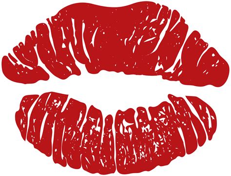 Kiss Lip Clip Art Kiss Png Download 80006090 Free Transparent