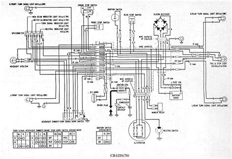 Genuine honda cbr125 gear lever set inc bar rubbers bolt. Honda wave 100 electrical wiring diagram