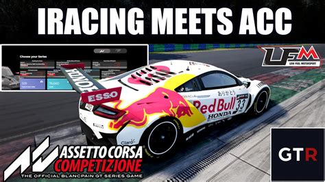 Iracing In Assetto Corsa Competizione Low Fuel Motorsports Acc Youtube