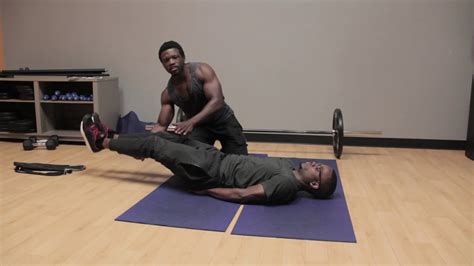 How To Do Leg Lifts Core Exercise Youtube