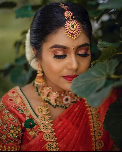 Simple South Indian Engagement Look Atelier Yuwaciaojp