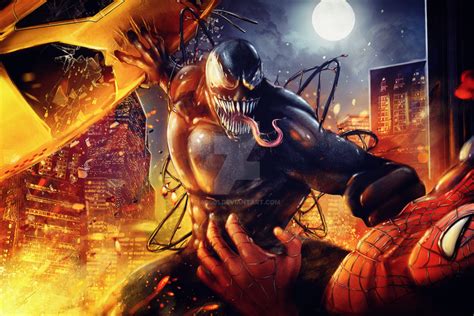 Venom Vs Spider Man By As001 On Deviantart