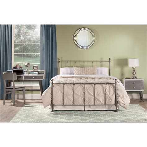 Hillsdale Metal Beds Queen Bed Set Bed Frame Not Included A1