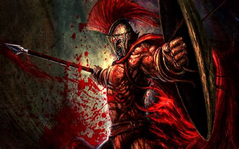Bloody Warrior Bloody Warrior Fantasy Battle Hd Wallpaper Peakpx