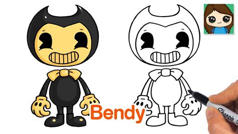 How To Draw Bendy Easy YouTube