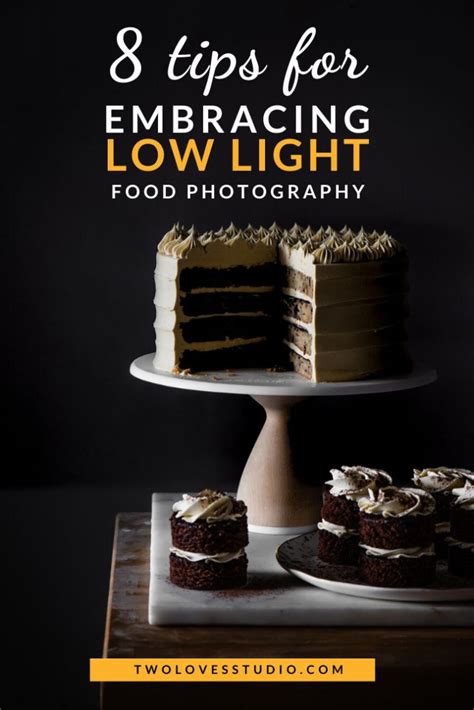 8 Tips For Embracing Low Light Food Photography