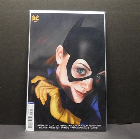 Batgirl 25 Josh Middleton Virgin Variant Cover B Dc Comics 2016 Rebirth
