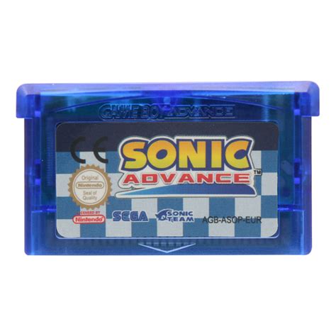 Sonic Advance Series Game Boy Advance Gba Sonic The Hedgehog Genesis Us