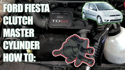 Ford Fiesta Mk6 Clutch Master Cylinder Change Removal How To 2002 08