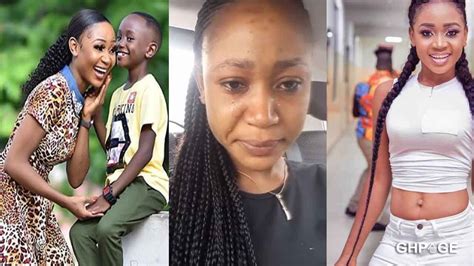 Akuapem Poloo Goes Uts Infront Of Her Son As He Celebrates His