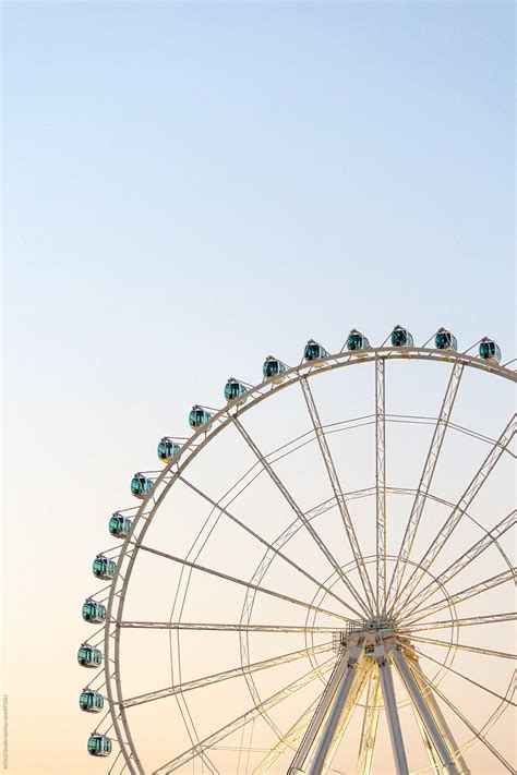 Ferris Wheel At Sunset By Stocksy Contributor Acalu Studio Stocksy