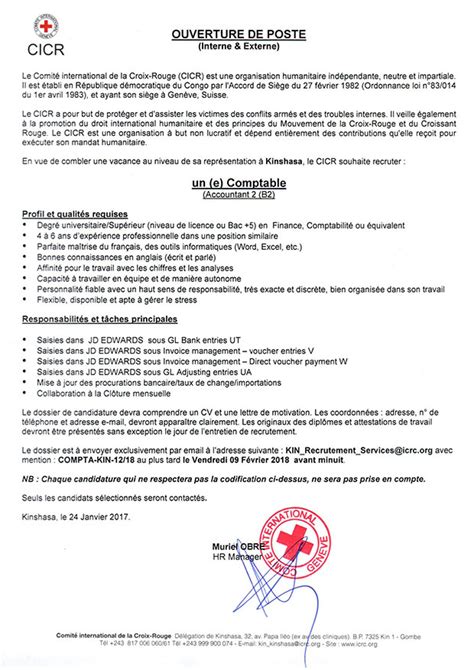 En fait, différents employeurs ont suggéré qu'une affaires professionnelle a lors d'impact sur leur intérêt à irriter un courtisan qu'un cv. Lettre De Motivation Pour Travailler Avec La Croix Rouge ...