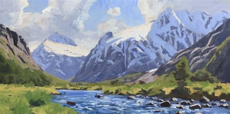Painting A Mountain Valley Lesson Notes — Samuel Earp Artist