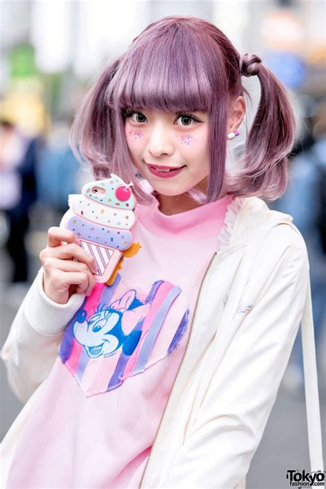 Harajuku Girl W Pastel Twintails And Kawaii Fashion By Ank Rouge And Neon