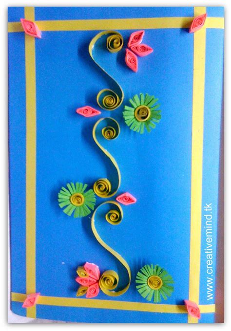 So of course i wanted to make her something special for mother's day. Mother's Day Quilling Card