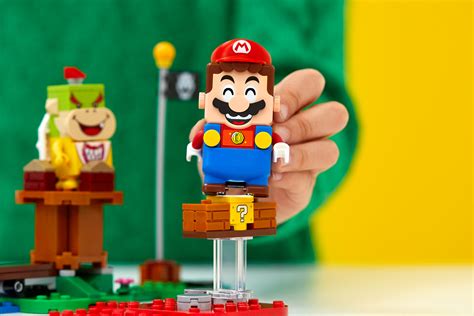 Someone Turned Lego Mario Into A Controller For Super Mario Bros