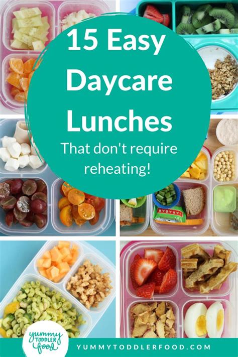 15 Toddler Lunch Ideas For Daycare No Reheating Required Recipe In