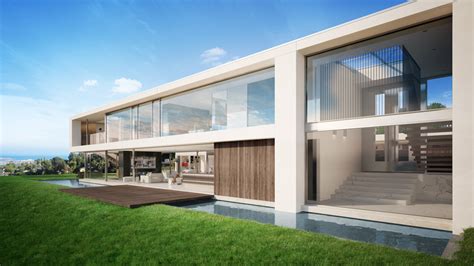 Architectural Rendering Architectural Visualization Of A Luxury House
