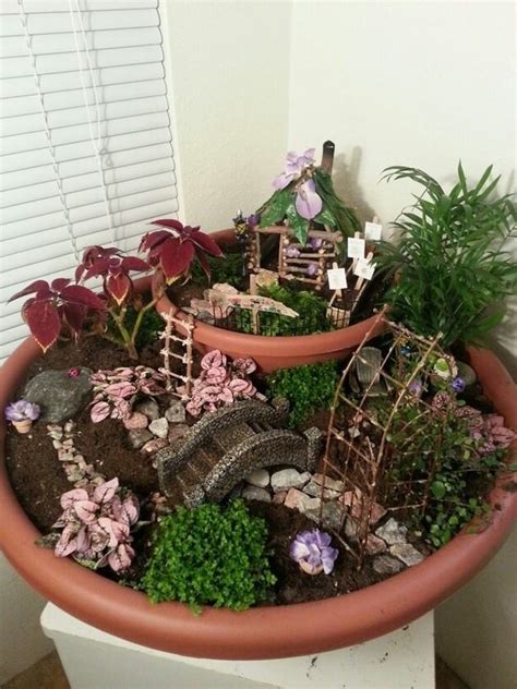 Home mini garden updated their profile picture. How to Create a Miniature Garden | Home Design, Garden ...