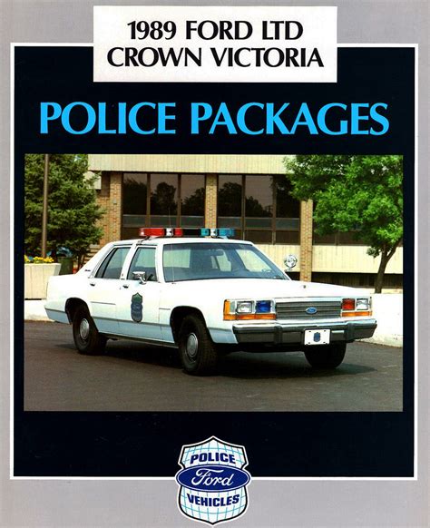 Police Vehicle Brochure