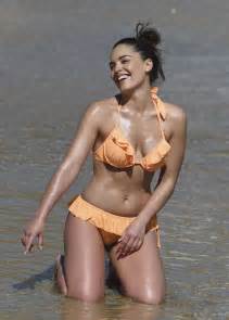 Olympia Valance In Bikini On The Beach In Mykonos Gotceleb