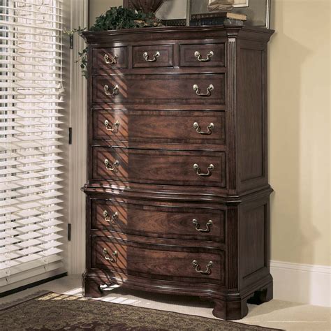 American Drew Cherry Grove Chest On Chest In Antique Cherry Beyond Stores