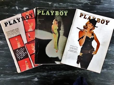 Vintage Playboy Magazine Mature April Picclick