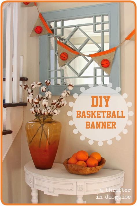Get your head in the game with winning basketball party ideas! A Thrifter in Disguise: Who's Ready for March Madness?