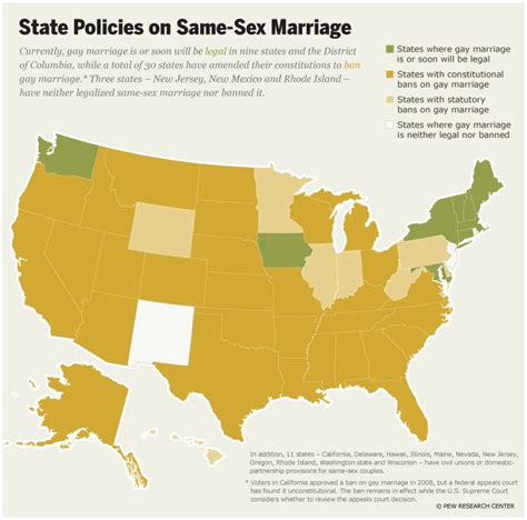 The Battle Over Gay Marriage In Three Maps The Washington Post